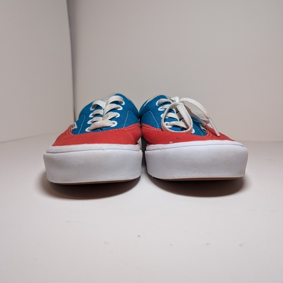 Red Blue and Purple Authentic Vans - Picture 3 of 5